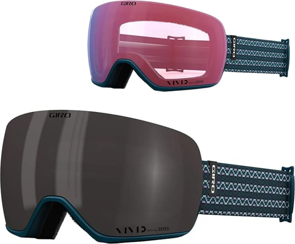 Masque de ski Giro Article II Écran interchangeable S1/S2 Noir
