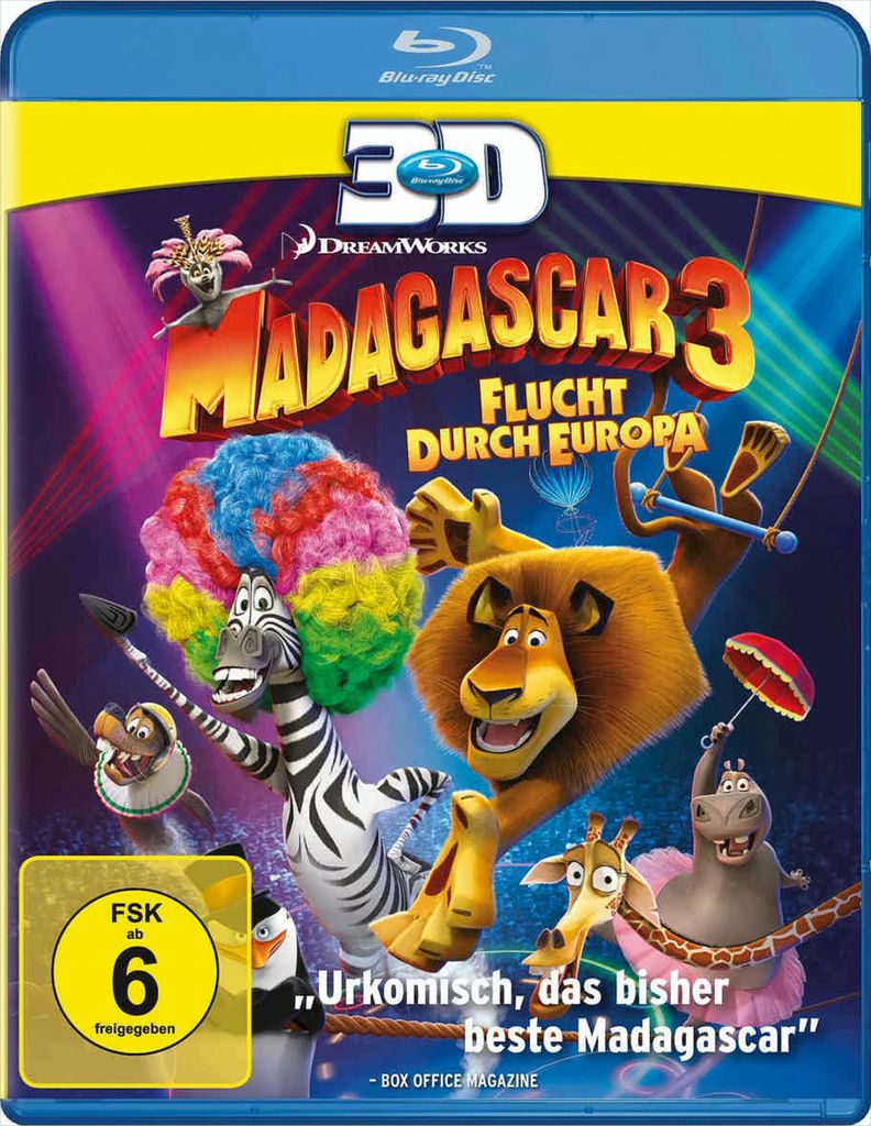 Madagascar 3 - Flucht durch Europa