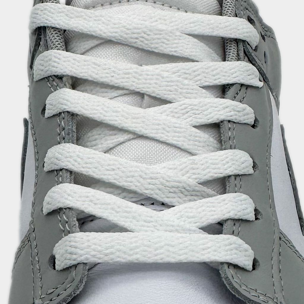 Flache Schnürsenkel Weiß für Nike Air Force 1, Jordan & Adidas – Sneaker Flatlaces Schuhbänder -160cm
