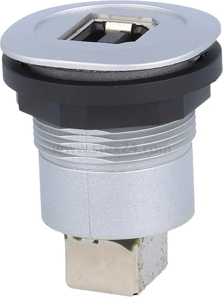 Georg Schlegel Presa USB B/B, doppio quadrato arrotondato, accoppiatore RONTRON-Q-JUWEL Presa / Presa Modello Pagina 1: