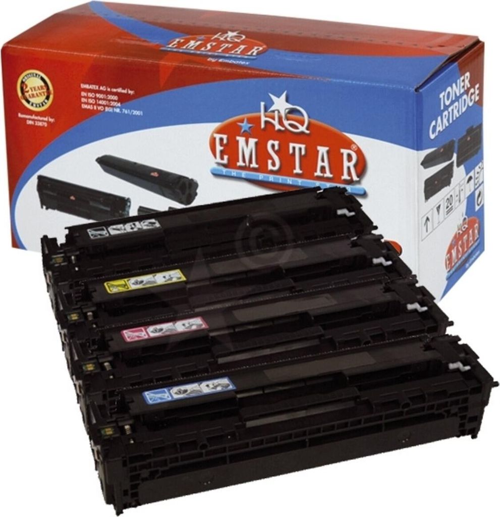 Alternativ Emstar Toner MultiPack Bk C M Y (09HPCP1525MULTI/H760 9HPCP1525MULTI.