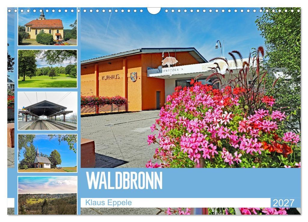 Waldbronn (Wandkalender 2027 DIN A3 quer), CALVENDO Monatskalender