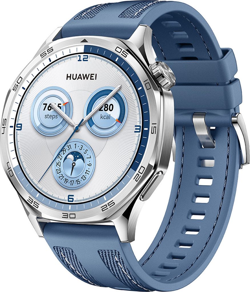 Huawei Watch GT 5 46mm blau NFC Smartwatch Kaufland