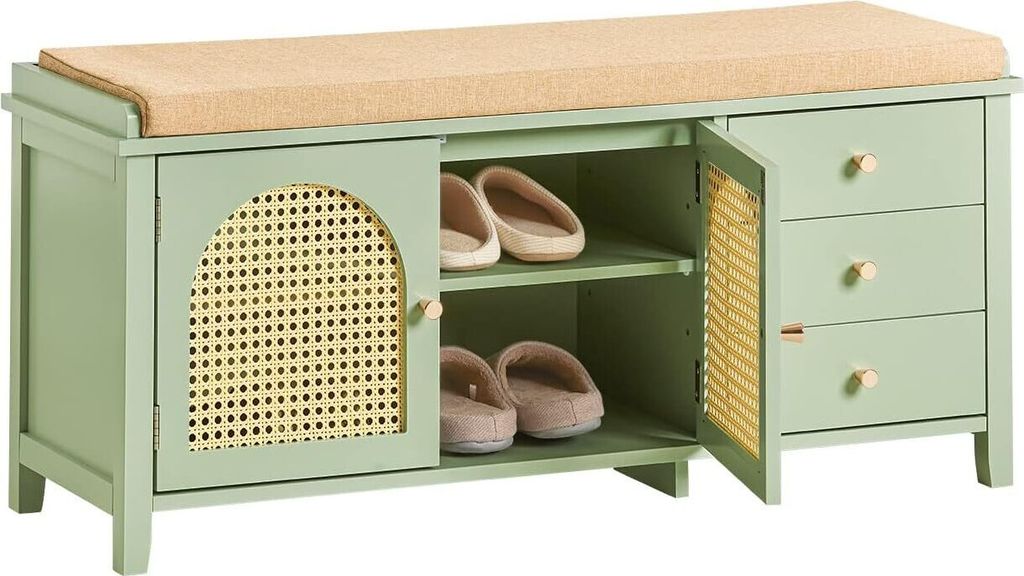 SoBuy ławka na buty, szafka na buty, szafka wejściowa, Zdjęcie produktu 