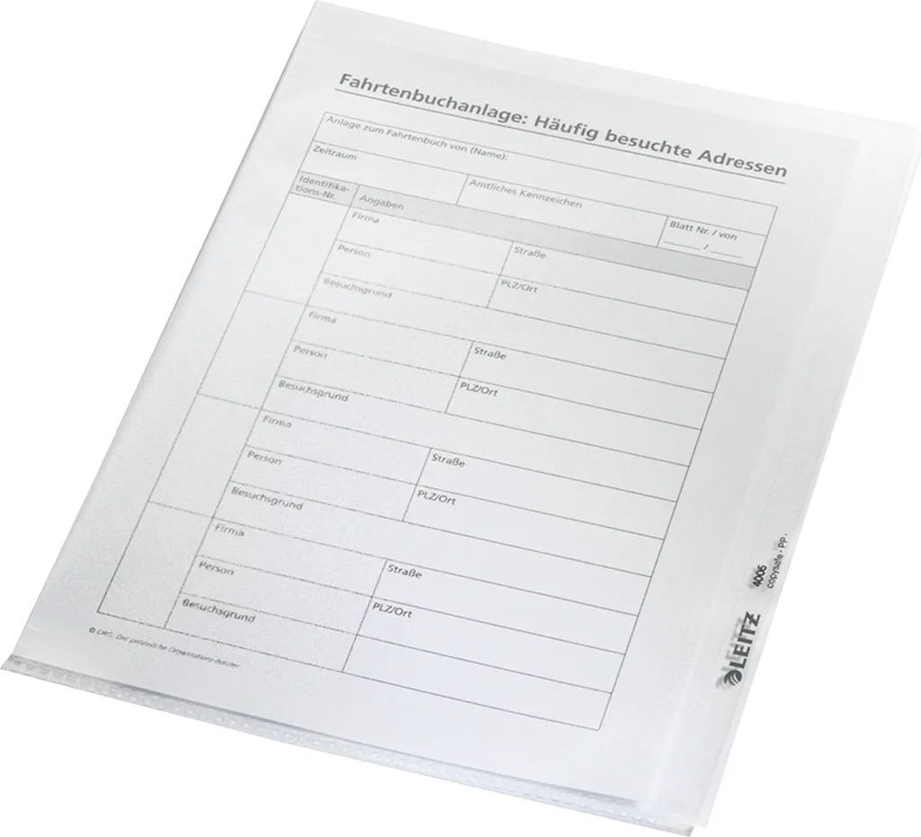 Leitz 41050000 Buste A5 Premium 0.15mm PVC - Stock 100 Pezzi Ufficio