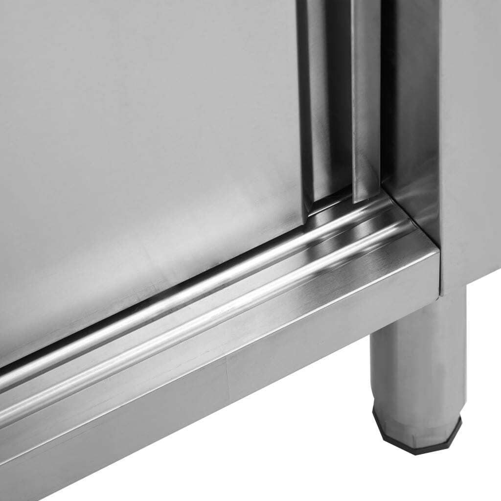 vidaXL Pracovní skříň s posuvnými dveřmi 100x50x(95-97) cm Obrázek produktu 6
