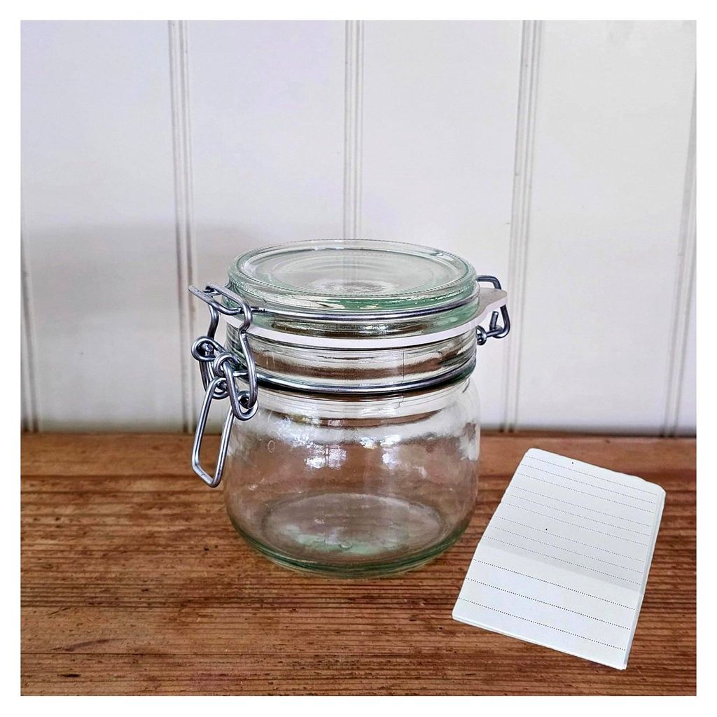 6er Set Einmachgläser 370 ml mit Bügelverschluss