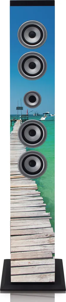 Enceinte Colonne Bluetooth Ices IBT-6 Sea avec Lecteur SD et Radio FM