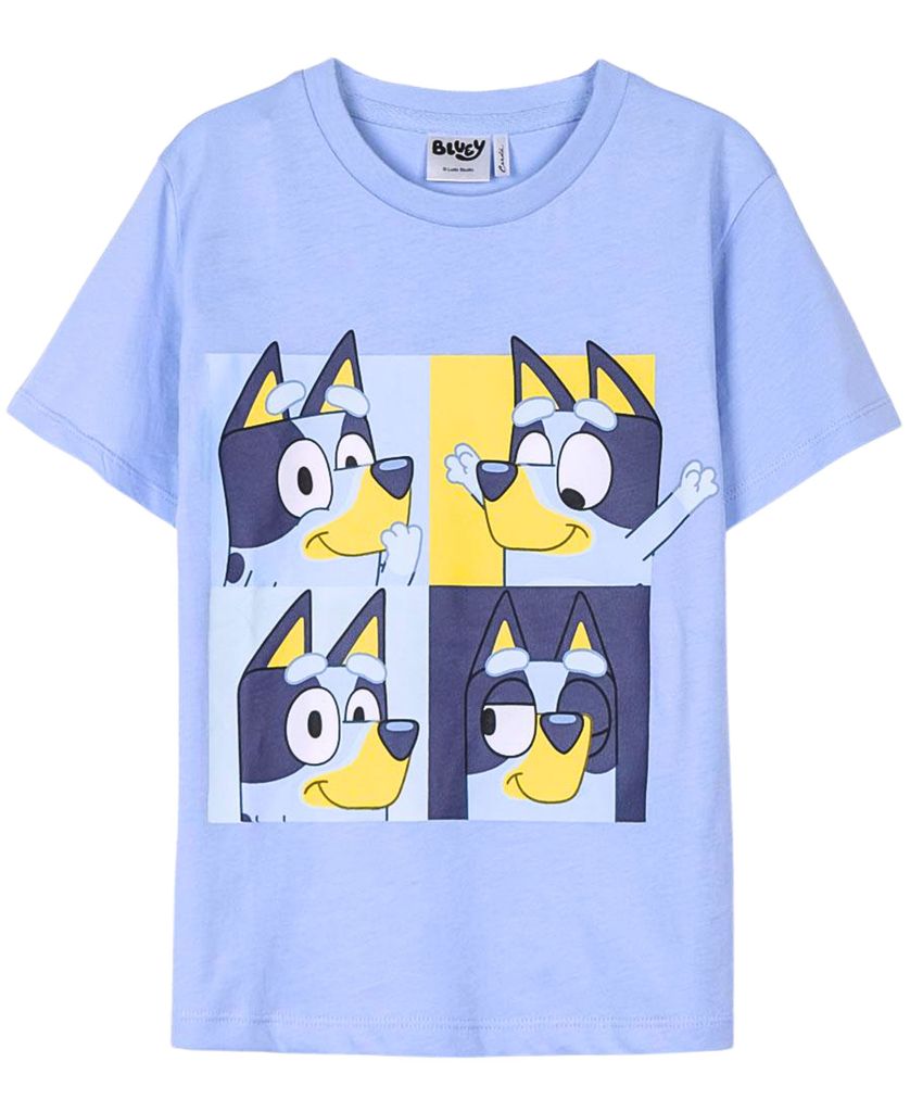 T-Shirt Bluey Hellblau 110 cm