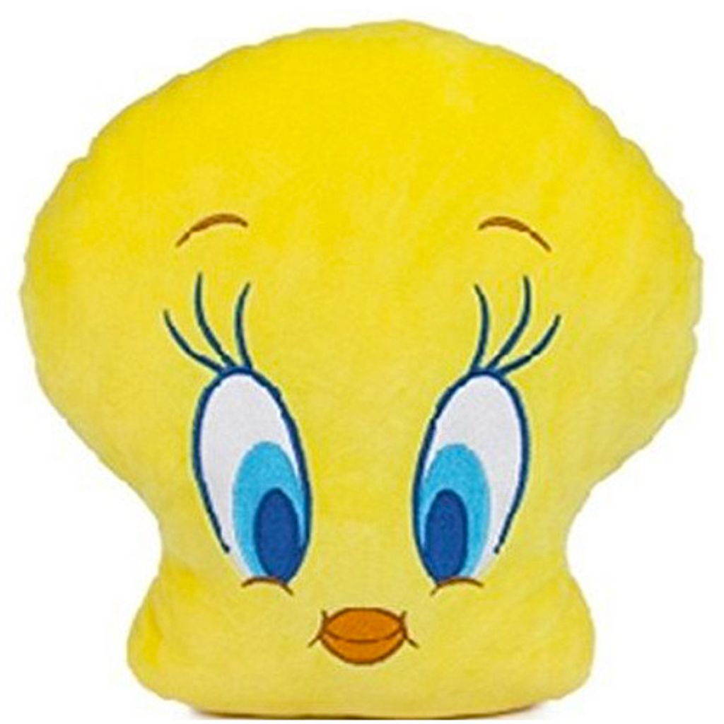Play by Play Looney Tunes Tweety plyšový polštář 28x30cm Obrázek produktu 