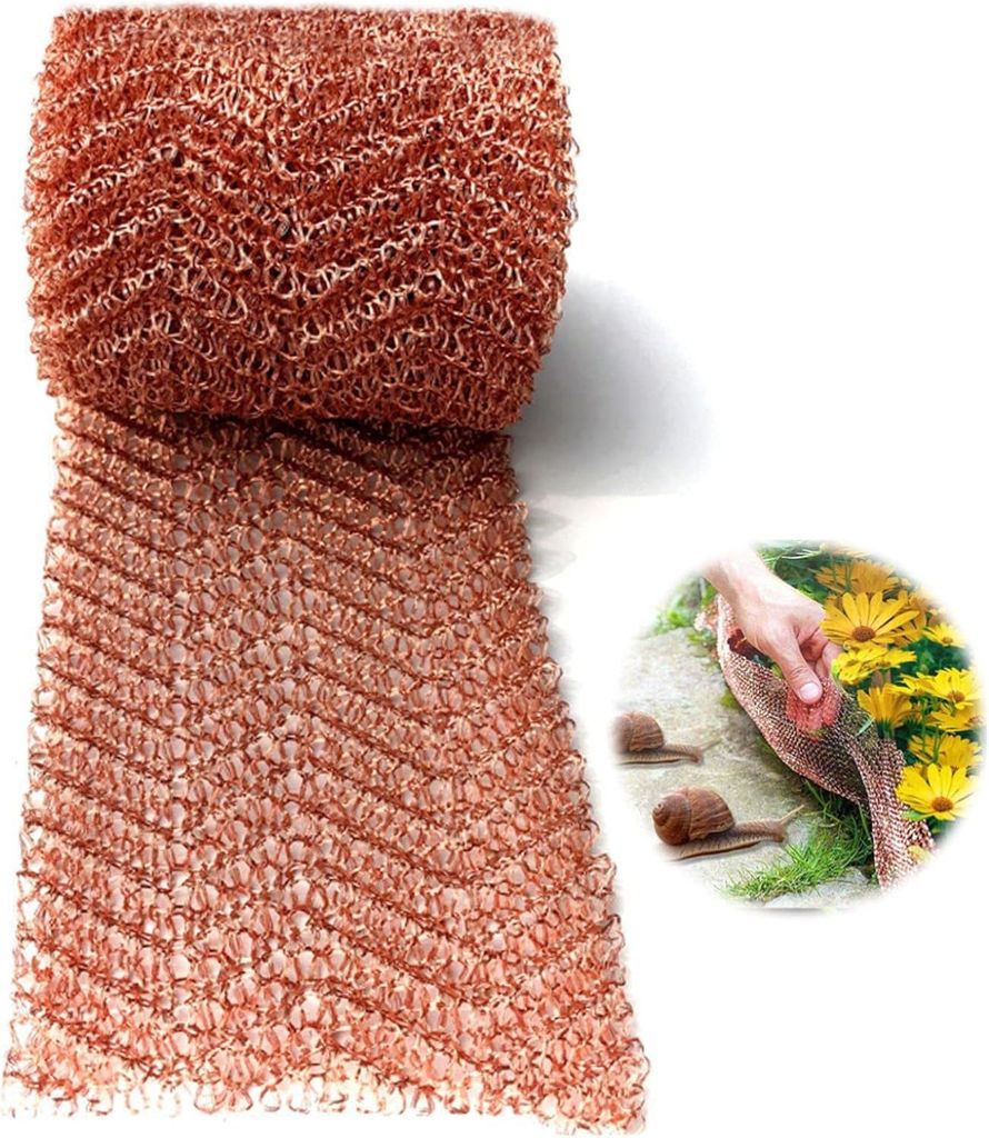 4m Kupferdrahtrollen - Kupferdrahtrolle - Kupfergewebtes Mesh - Kupferdraht - Kupfer-Mesh - Kupfer-Nagetierdraht - Insektenbekämpfungs-Mesh für d...