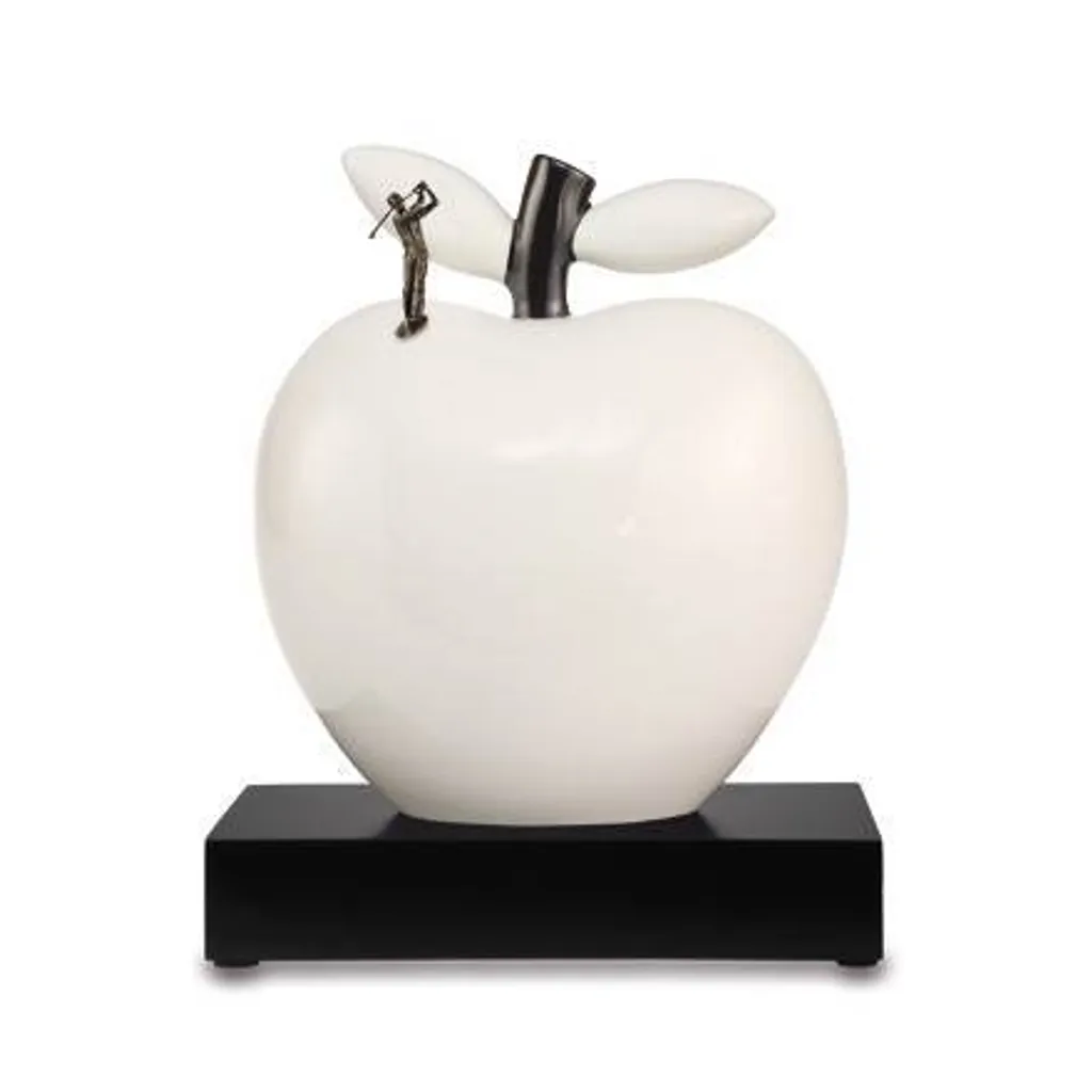 Statue Hole in One en Porcelaine Blanche - Goebel Studio 8 Design