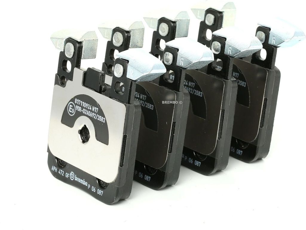BREMBO P 06 087 - OE 34212464314 Bremsbeläge für 1er (F20), 1er (F21), 2er (F22, F87), 2er (F23), 3er (F30), 3er (F31), 3er GT (F34), 4er (F32, F...