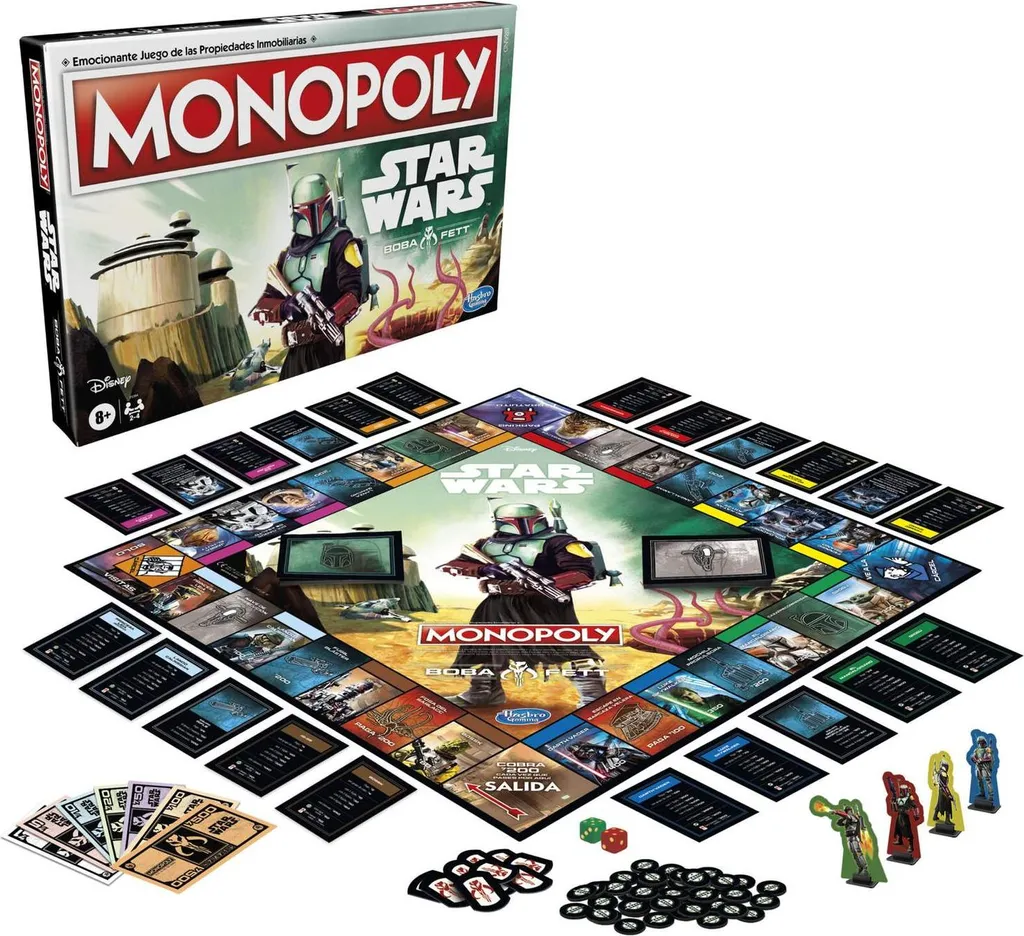 Monopoly Star Wars Boba Fett version espagnole pour compléter votre collection