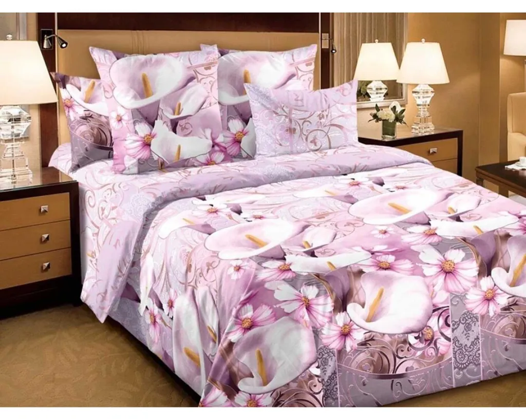 Parure de lit Amelia 3D 100% coton : confort et design relief 140x200cm
