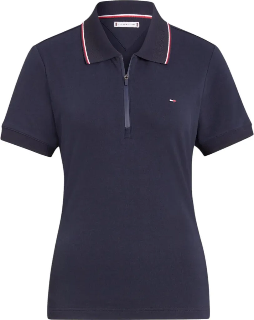 Polo de concours équitation femme Tommy Hilfiger Camden FS25 bleu L
