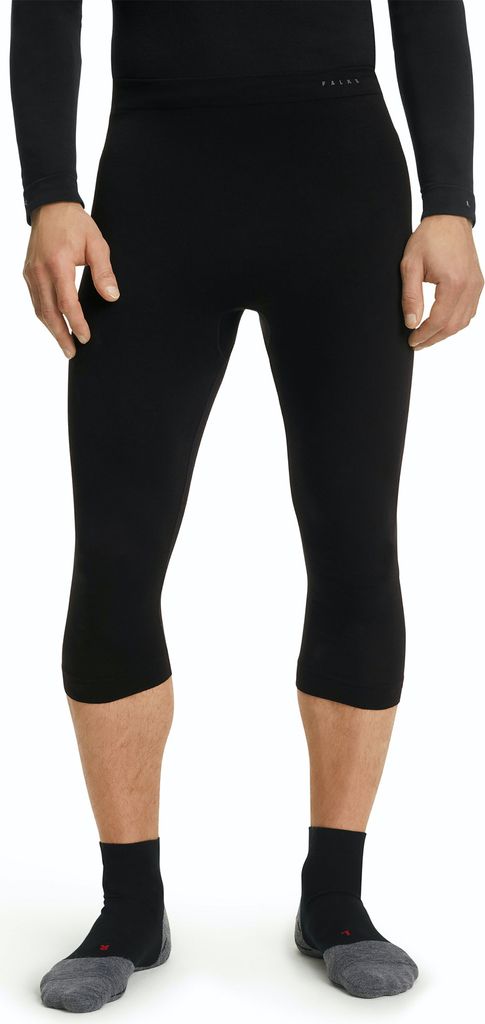 FALKE 3/4 Tights Wool-Tech Light Herren black S