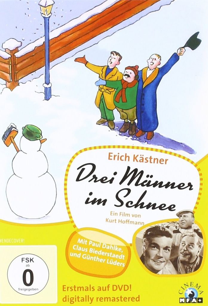 Drei Männer im Schnee