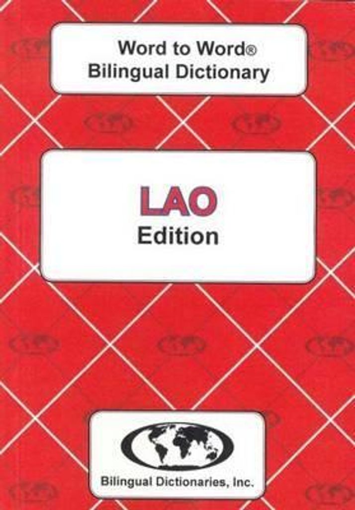 English-Lao & Lao-English Word-to-Word Dictionary