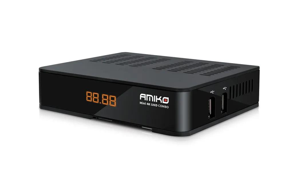 Amiko Mini Combo 4K UHD - Ricevitore Professionale DVB-S2X/T2