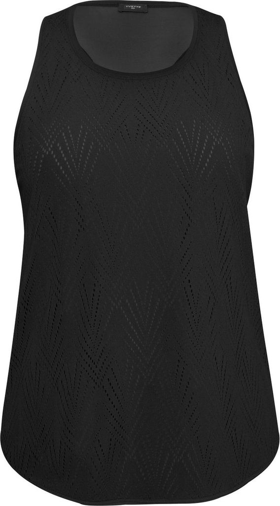 Yvette Tank Top Laura Damen Black XL