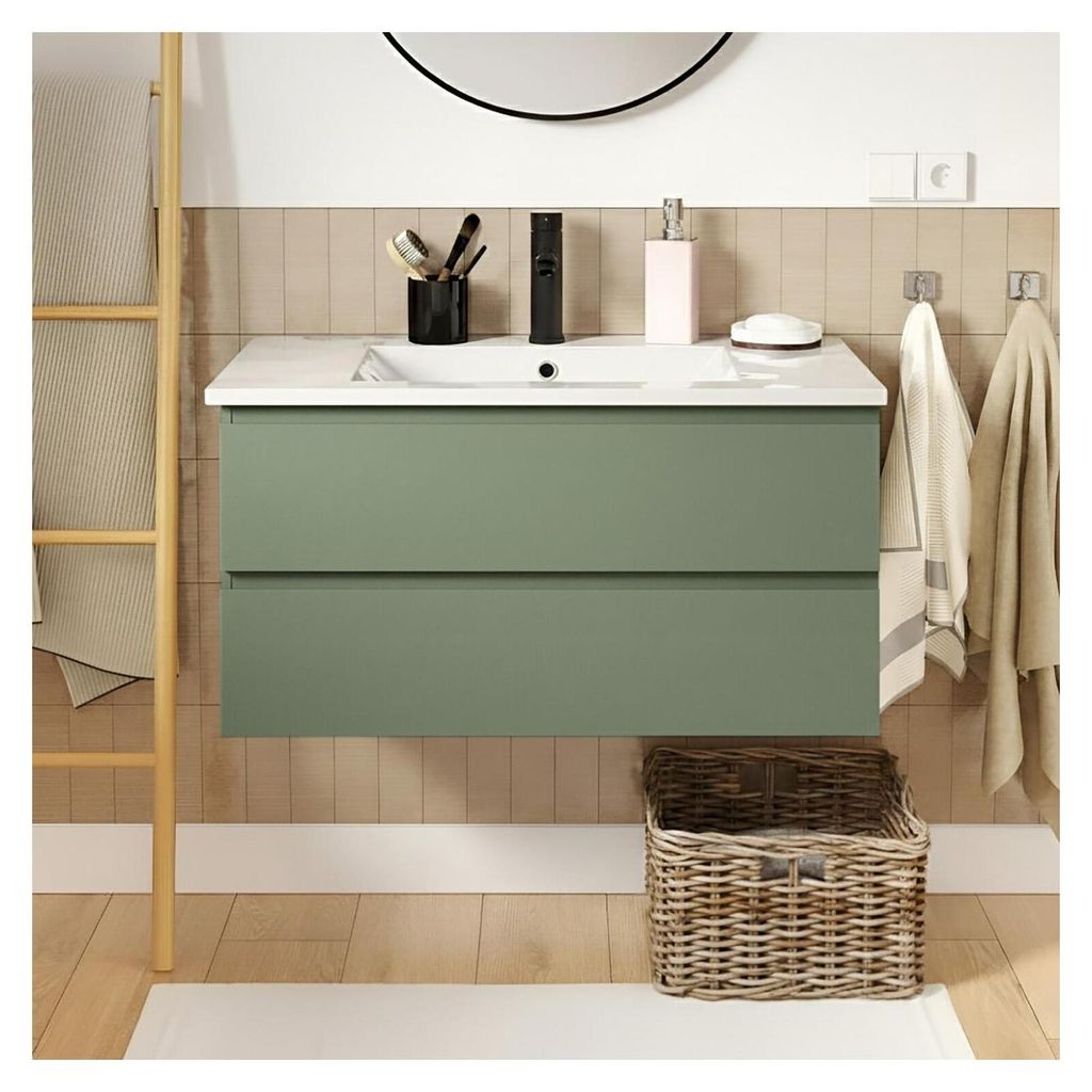 Einzelmöbel + Spüle + SORRENTO-Armatur