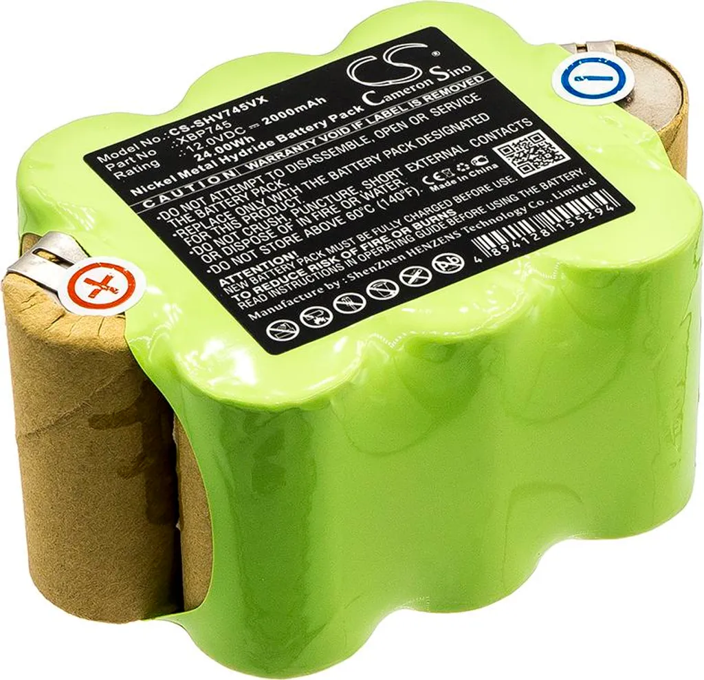 Rigenera il tuo Shark SV745 con Batteria TECHTEK XBP745 12V Ni-MH