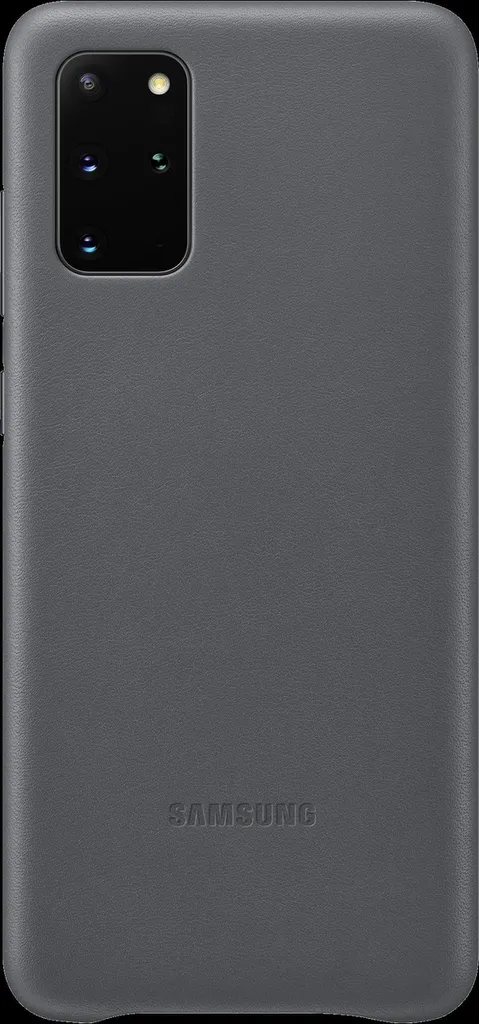 Protection Samsung EF-VG985 en cuir fin et boutons alu pour S20 Plus
