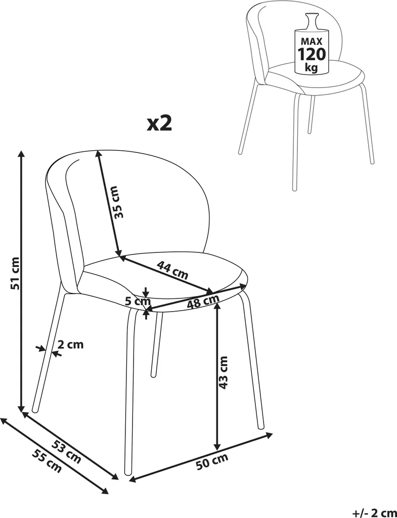 Chaises Design Velours Blanc Crème : Finies les Assises Inconfortables