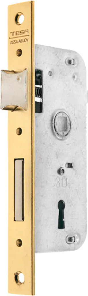 Serrure à mortaiser Tesa 200240HL Bronze : Solution Porte Bois 40 mm