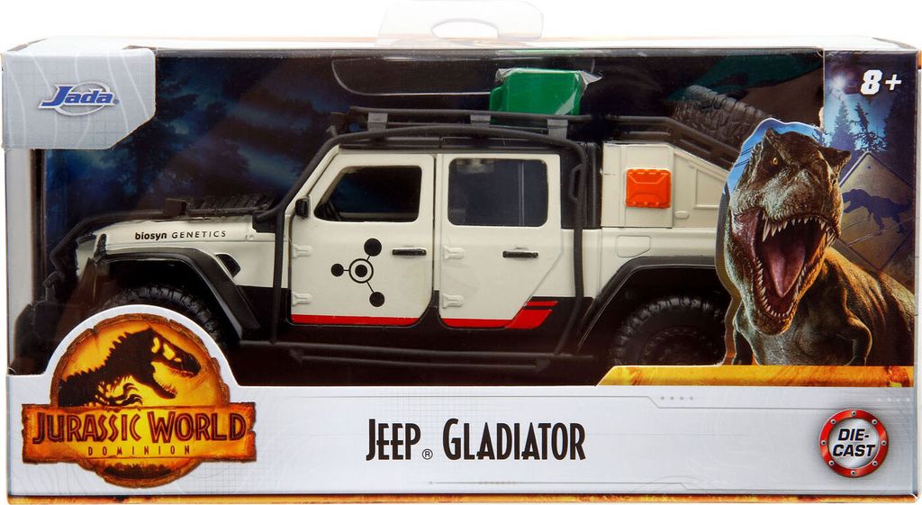 Jada Toys Jada Die Besetzung Jurassic World 2020 Jeep Gladiator 1:32
