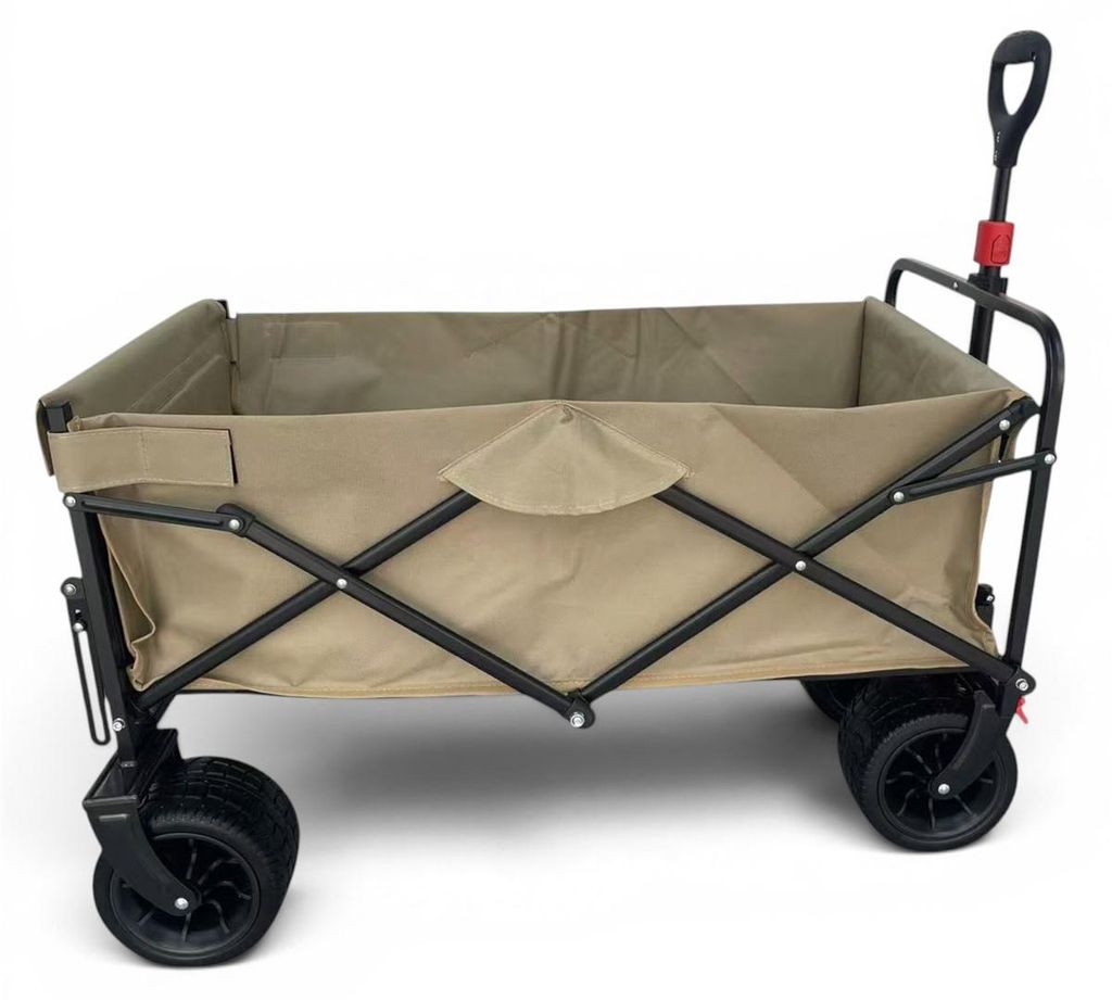 Fornorth Gartenwagen 115x61x105cm 100kg, beige