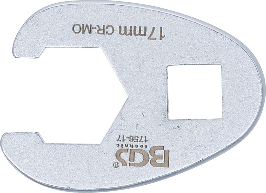 BGS 1756-17 Hahnenfuß-Schlüssel 10 (3/8), 17 mm Produktbild 