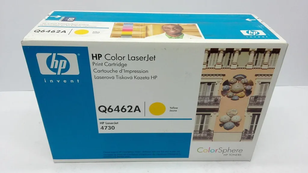 Toner HP 644A Jaune pour Impression de Documents LaserJet