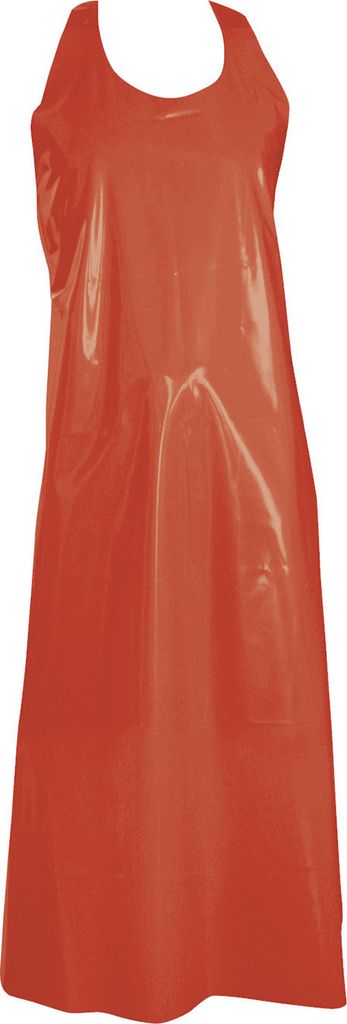 TPU- Schürze, LEDOLIN Pure, rot Maße: 90 x 115 cm, Stärke:150 my Größe