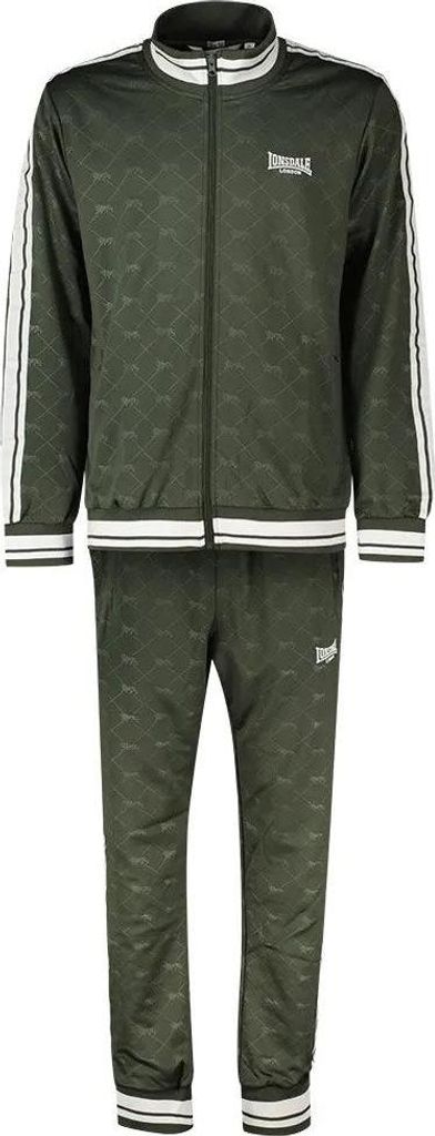 Tuta uomo slim fit ASHWELL Olive/White M Lonsdale Immagine del prodotto 