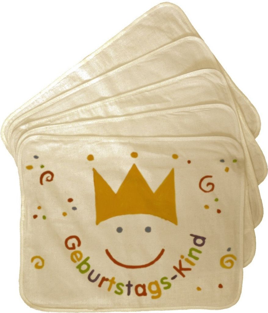 Eduplay Baumwoll-Platzsets 5er Set - kreative Produktbild 