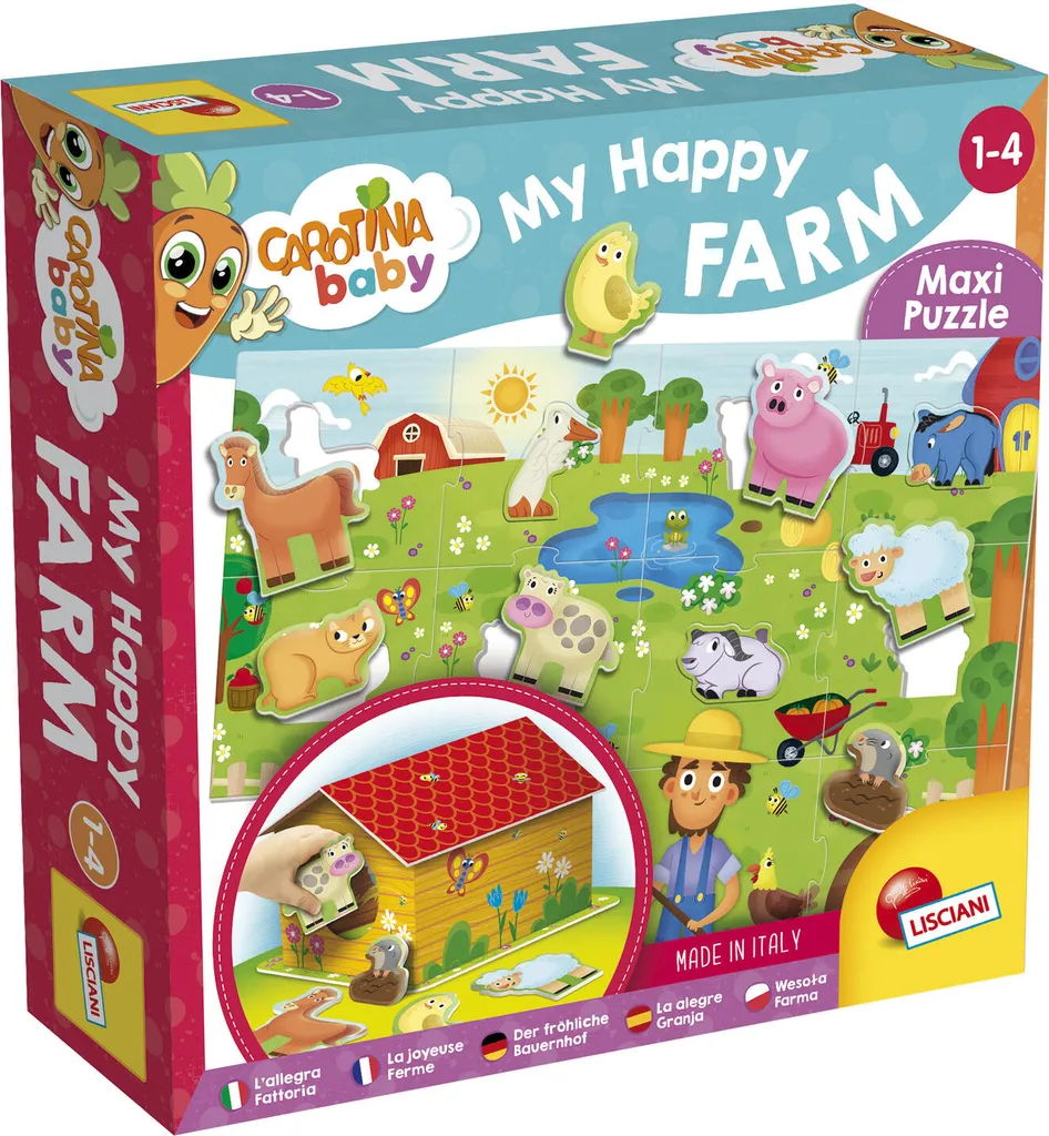 Ma Joyeuse Ferme Carotina - Activité d'Éveil pour Stimuler le Langage