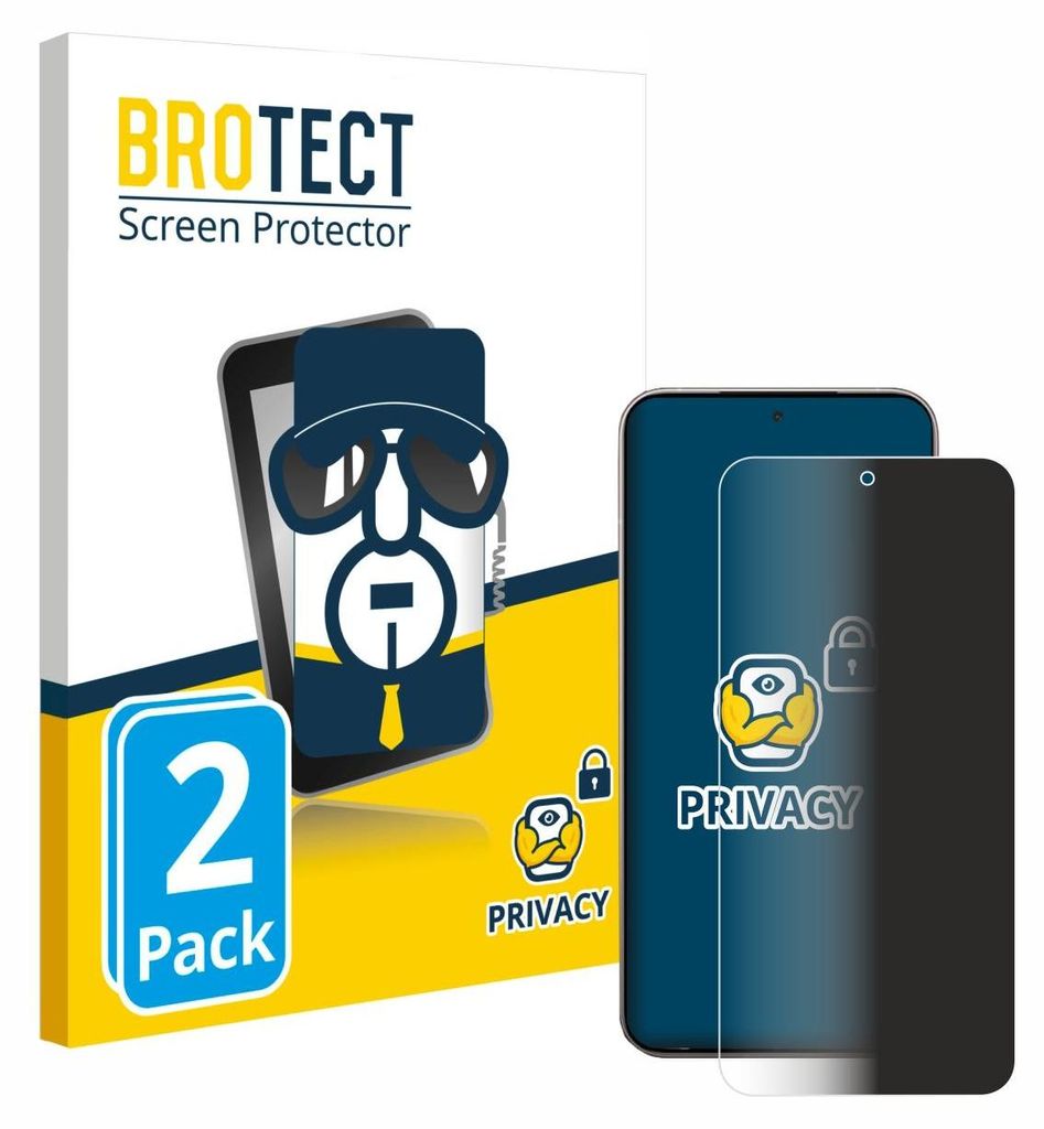 2x BROTECT Sichtschutzfolie für Xiaomi 15T Pro Anti-Spy Produktbild 