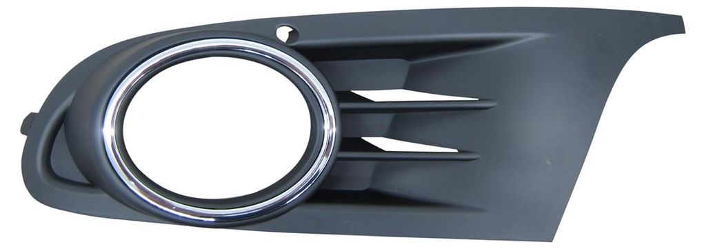 Stoßstange Gitter Abdeckung Nebelscheinwerfer Chrom Schwarz LINKS für VW Golf 6 – Produktansicht