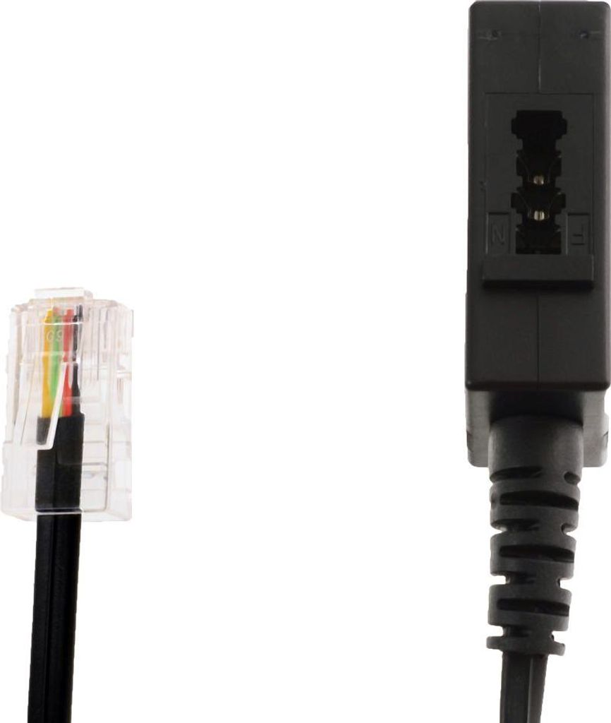 helos Adapter RJ45-8P4C Stecker/TAE Universalbuchse Produktbild 
