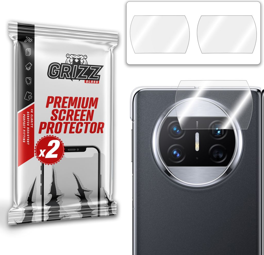 GrizzGlass HybridGlass Kameraglas für Huawei Mate X3