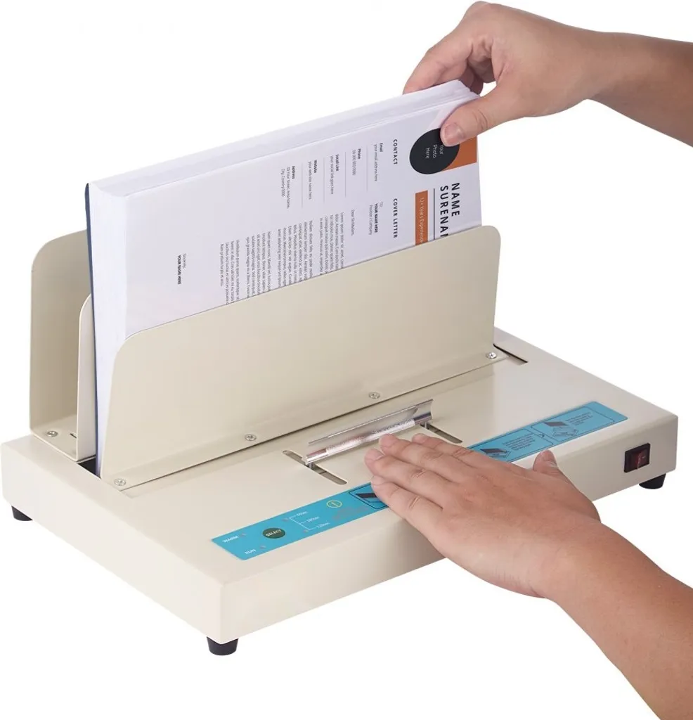 Machine à relier thermique 500 feuilles - Finition pro formats A3 A4 A5