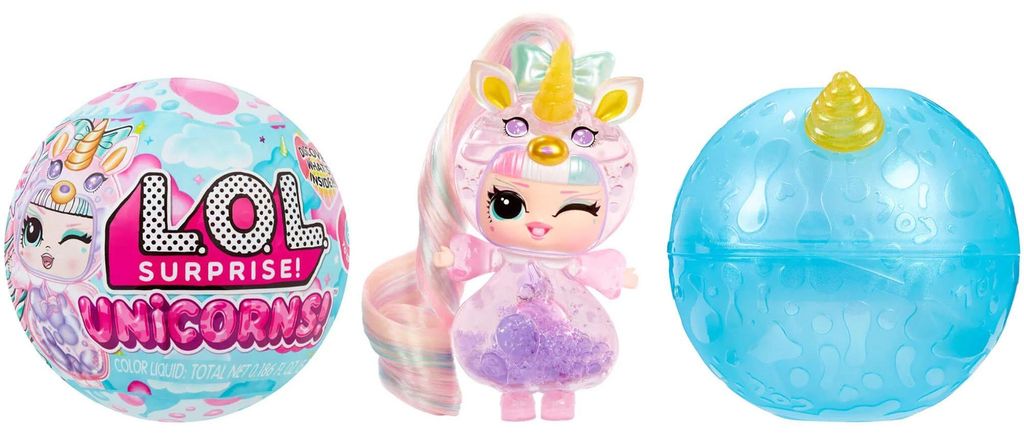 L.O.L. Surprise! Unicorn Tots Asst in PDQ, Mini-Puppe, Produktbild 