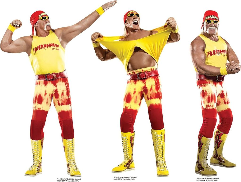 Hulk Hogan - 3er Set Tischdekoration Obrázok produktu 