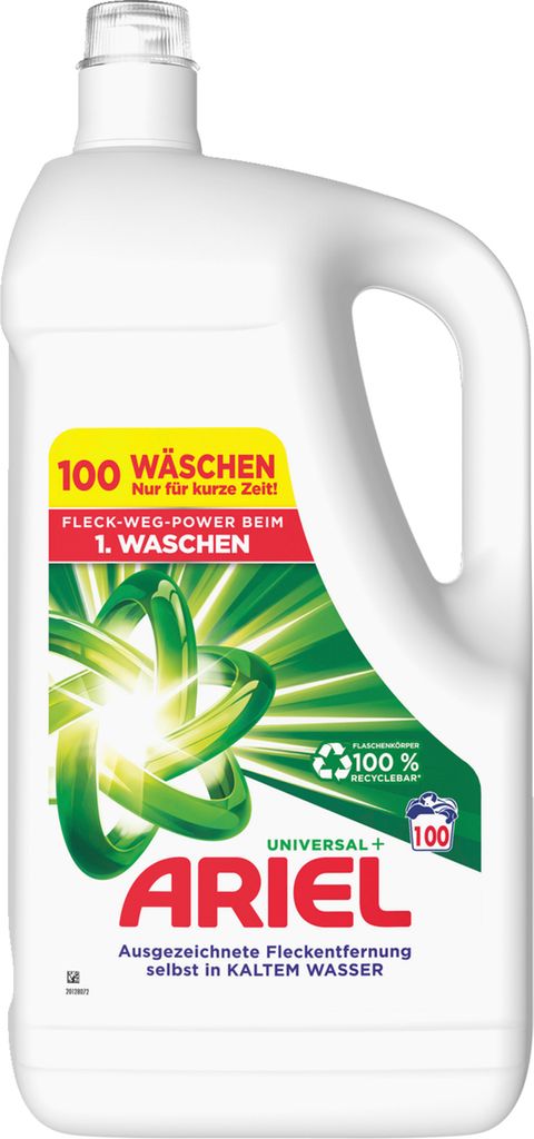 ARIEL UNIVERSAL+ Waschmittel 5,00 l Produktbild 