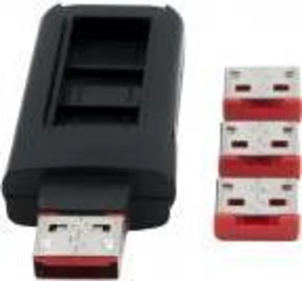 EXSYS EX-1112-R Adaptateur USB 3.0 Type A Mâle vers Femelle Rouge