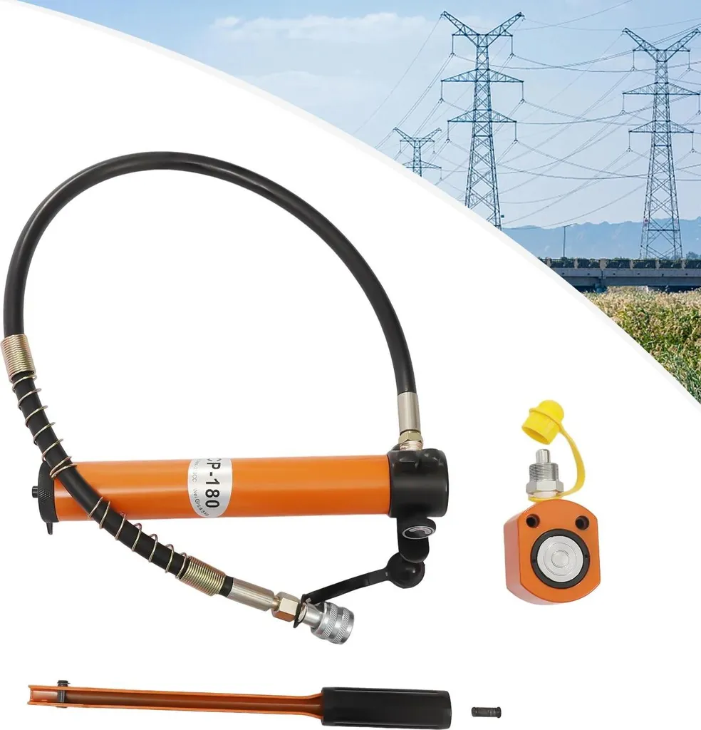 Vérin Hydraulique Extra Plat 10t pour Déblocage en Espace Exigu