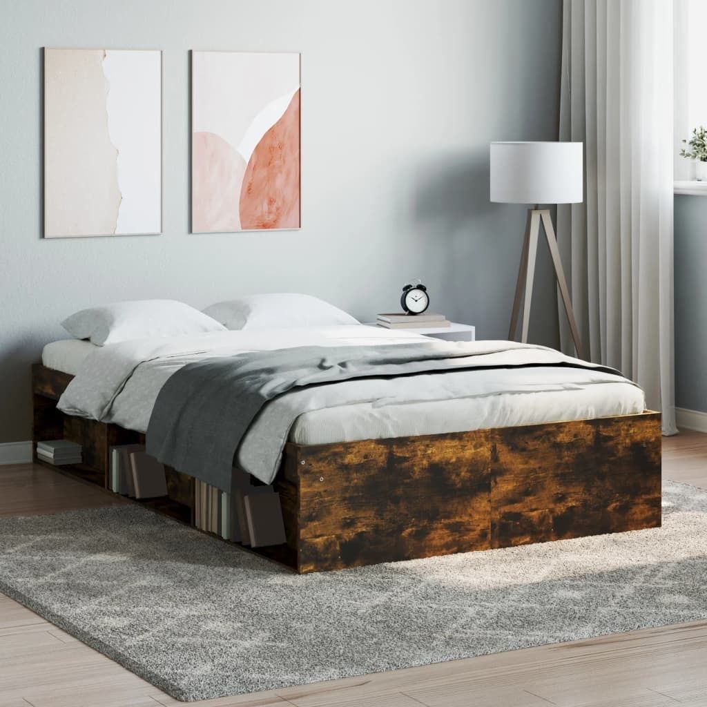 Cloris Designermöbel Bettgestell Räuchereiche 120x200 cm 2024 Neu