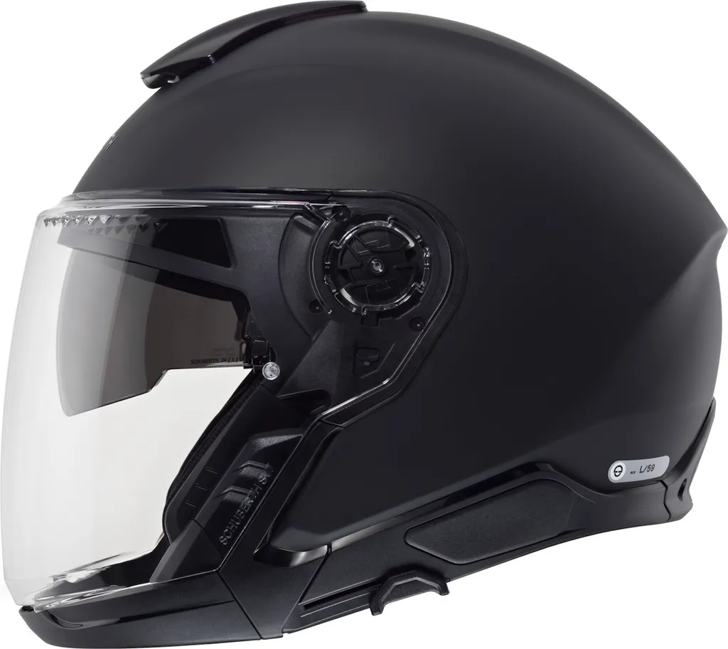 Schuberth J2 Black Matt Casque Jet Moto Haute Performance Taille L - 2
